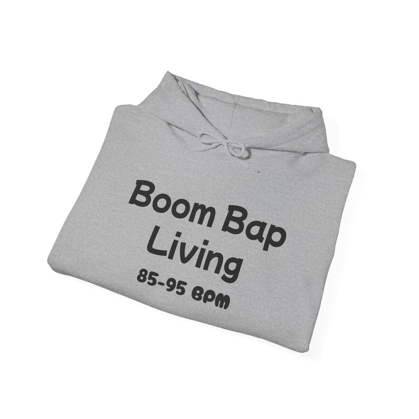 Boom Bap Living Hoodie – 85–95 BPM Hip-Hop