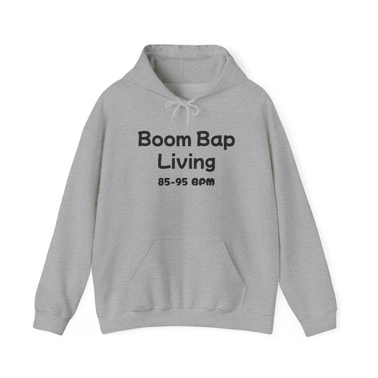 Boom Bap Living Hoodie – 85–95 BPM Hip-Hop
