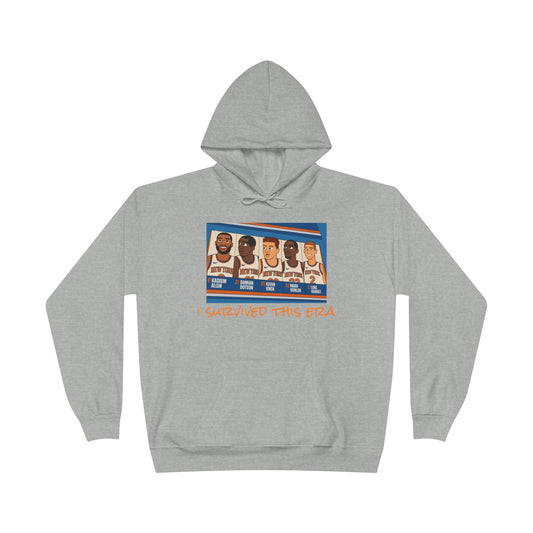 Knicks — "I Survived This Era" Retro Basketball Team Hoodie